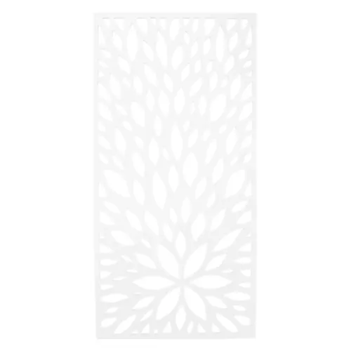 Design Screen Fleur 790x1590x18mm White Jabo 10153
