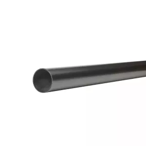 Ekerö Ledstång 2300mm Svart Metall Jabo 25466