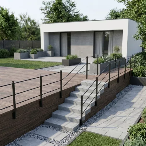 Ekerö Tilläggssats Sidomontage 60mm Svart Jabo 25463