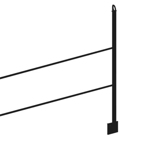 Ekerö Tilläggssats Sidomontage 60mm Svart Jabo 25463