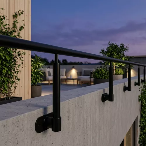 Ekerö Väggfäste 150x60mm Svart Jabo 25469