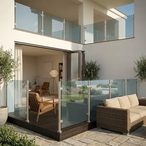Glass Top Bertil 1100x850mm Smoked Glass Jabo 3577