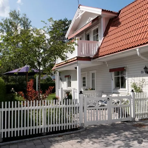 Gate Antique 99.3x100cm White Jabo 3771