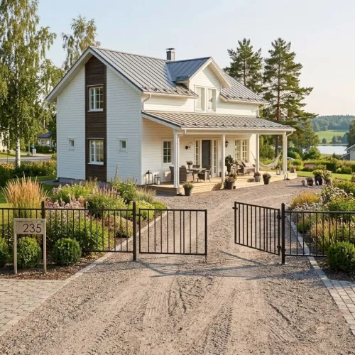 Gate Torö 1200x900x25mm Black Jabo 34001