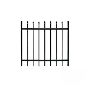 Gate Värmdö 950x900x25mm Black Jabo 34002