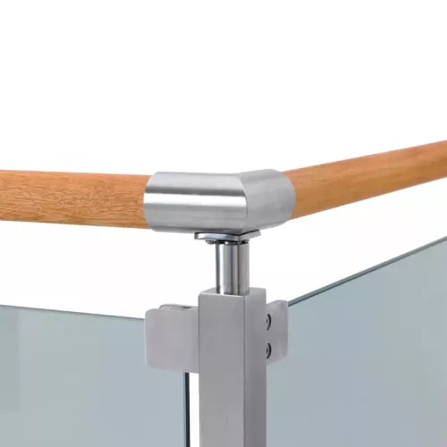Corner Post Bertil 90° Stainless Steel SS316 Jabo 3579