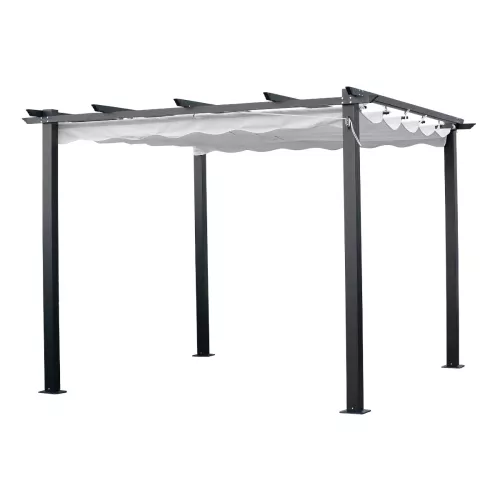 Pergola 3x3m Dark Grey Jabo 3343