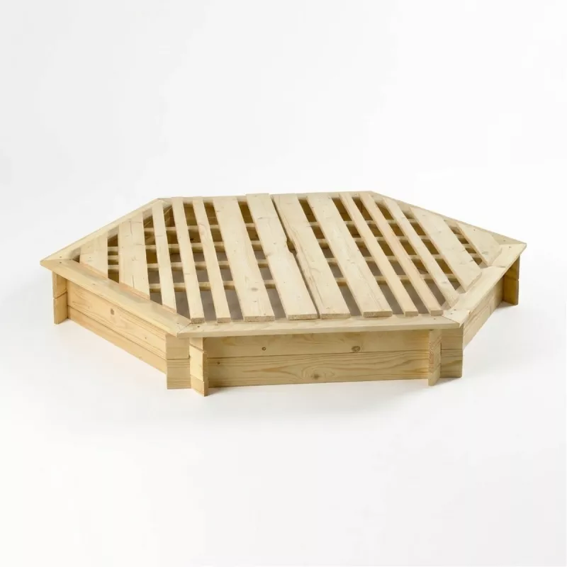 Sandlåda 6 Kant+Lock 1500x1500x210mm Obehandlad Jabo 3336