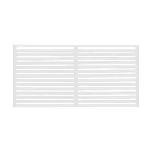 Skärm 159x89cm Horizont 2 Vit Jabo 37113