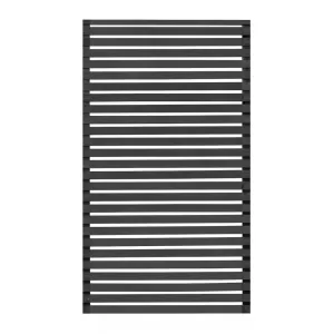 Skärm 790x1590mm Horizont 6 Svart Jabo 37111