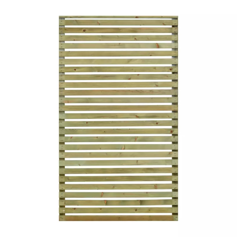Skärm 79x159cm Horizont 6 Grönimpregnerad Jabo 37105