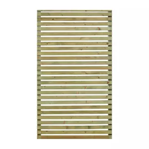 Skärm 79x159cm Horizont 6 Grönimpregnerad Jabo 37105