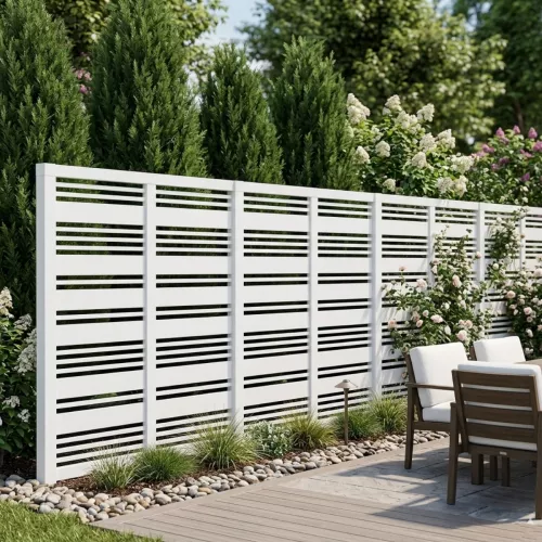 Screen Modern 180x170cm  White Jabo 4720