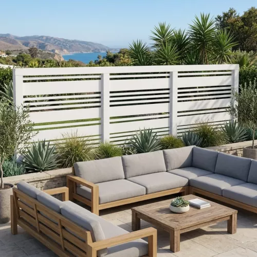 Screen Modern 3 White 180x98cm Jabo 4722
