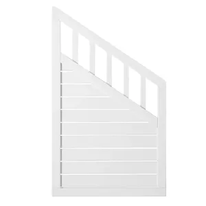 Skärm Rosmarin 2 Vit 90x150/90cm Jabo 3575