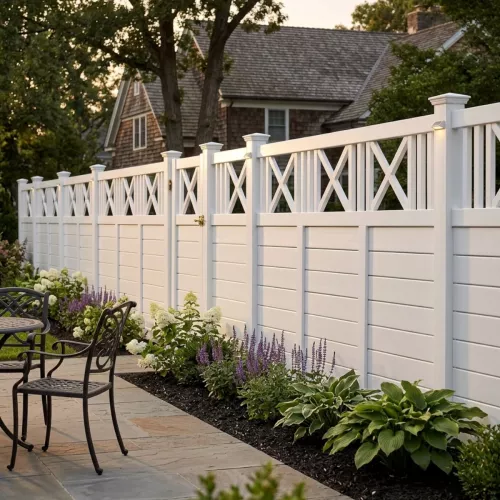 Screen Salvia 6 White 180x120cm Jabo 4227