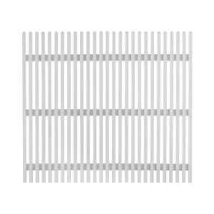 Staket 179x159cm Linnea 3 Vit Jabo 3672