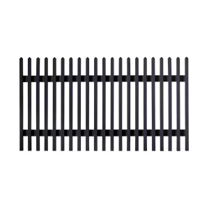 Staket 179x90cm Linnea 2 Svart Jabo 3668
