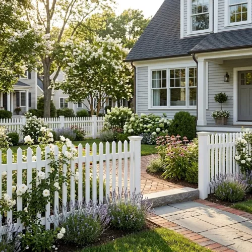 Fence 179x90cm Linnea 2 White Jabo 3671
