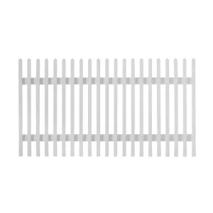 Staket 179x90cm Linnea 2 Vit Jabo 3671