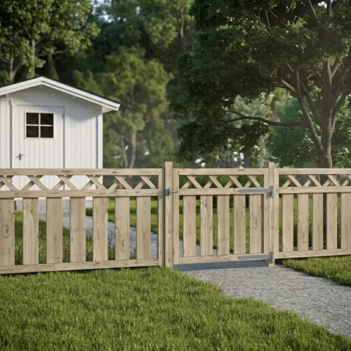 Fence 2001 Pressure Impregnated Spruce 180x80cm FSC (B) Jabo 3452