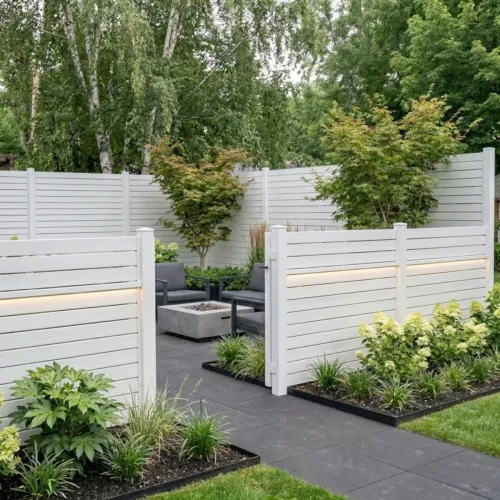 Post 95x95x1100mm White Jabo 3174