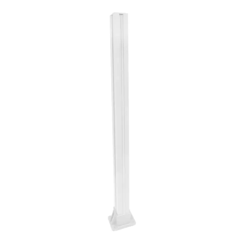 Stolpe Designskärm 68x68x900mm Vit Jabo 10149
