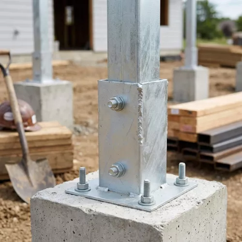 Post Foundation 71x71mm Galvanized Jabo 907