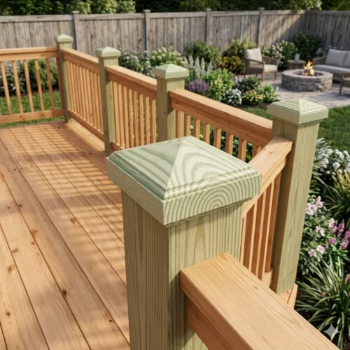 Post Cap 130x130x60mm Hovden Pressure-Impregnated Pine Jabo 13259