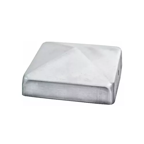 Stolpehætte 76x76mm Rustfrit Stål Jabo 4103