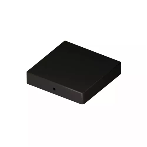 Post Cap Flat 71x71mm Black Jabo 36220