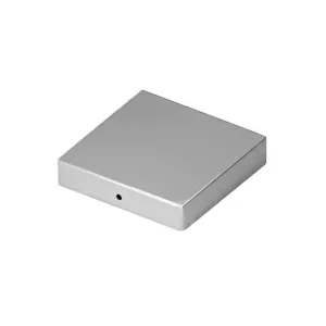 Post Cap Flat 96x96mm Silver/Grey Jabo 36221