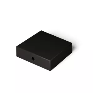 Post Cap Flat 96x96mm Black Jabo 36223