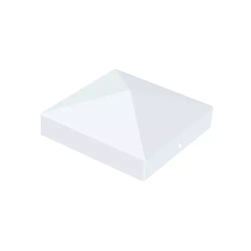 Post Cap Pyramid 136x136mm White Jabo 36229