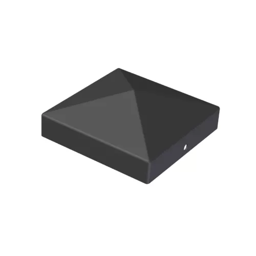 Post Pick Pyramid 71x71mm Black Jabo 35210