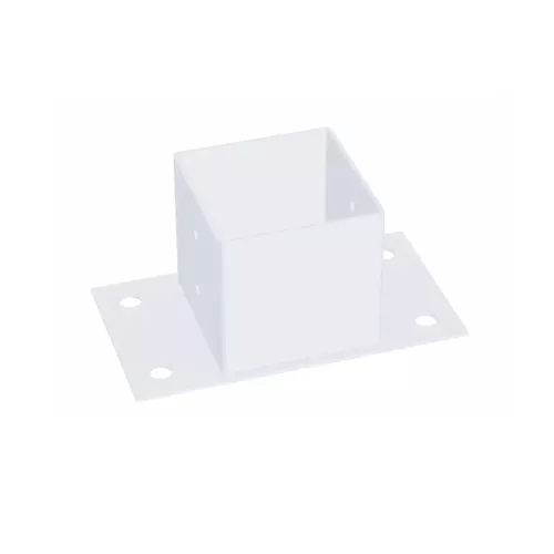 Post Shoe 71x71x150mm White Jabo 35153