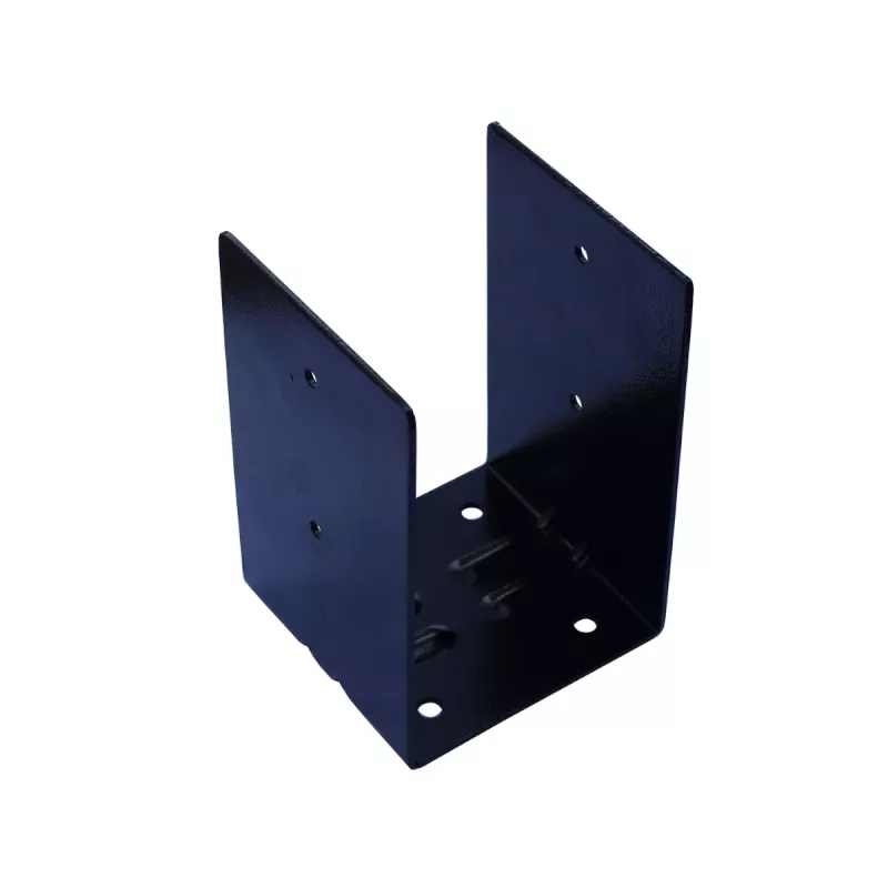 Stolpsko U 96x96mm Svart Jabo 35163