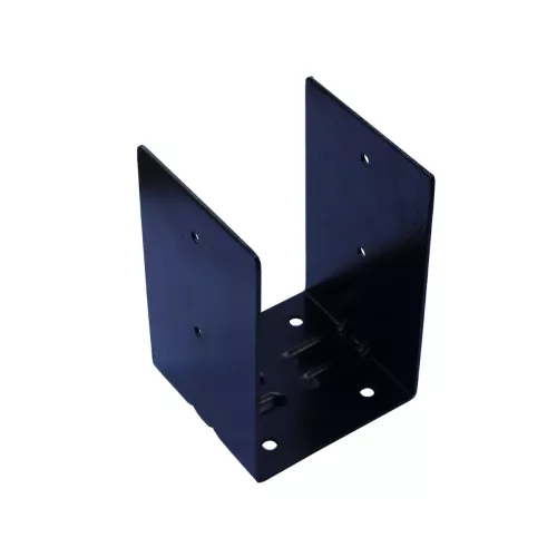 Stolpsko U 96x96mm Svart Jabo 35163