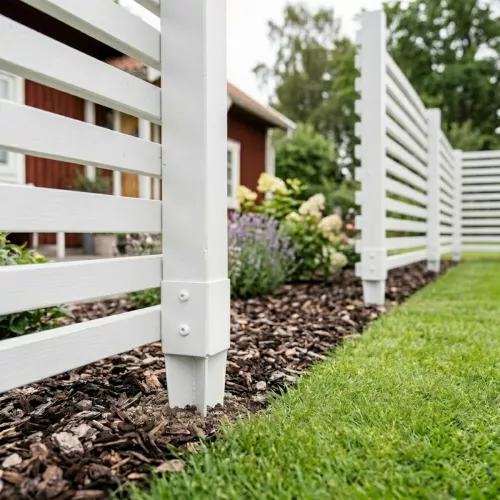 Post Spike 71x71mm White Jabo 10027