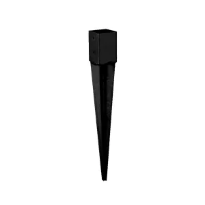 Stolpspjut 96x96mm Svart Jabo 10030
