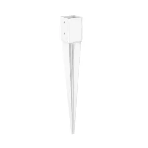 Stolpspjut 96x96mm Vit Jabo 10029