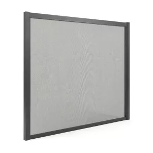 Tylösand Sidovägg Mesh 4m Aluminium Svartgrå Jabo 10902