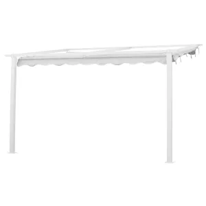 Väggpergola 3x4m Vit Jabo 10147