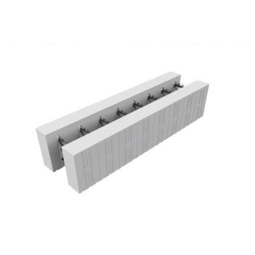 Thermomur block  Avslut Öppen 350x300x1200mm