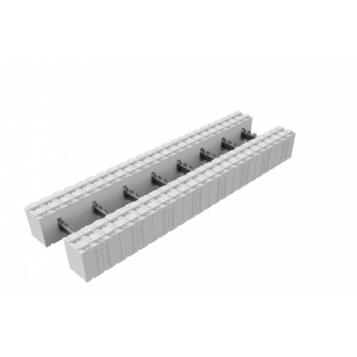 Thermomur 1/2Block Sluten 350x150x1200mm