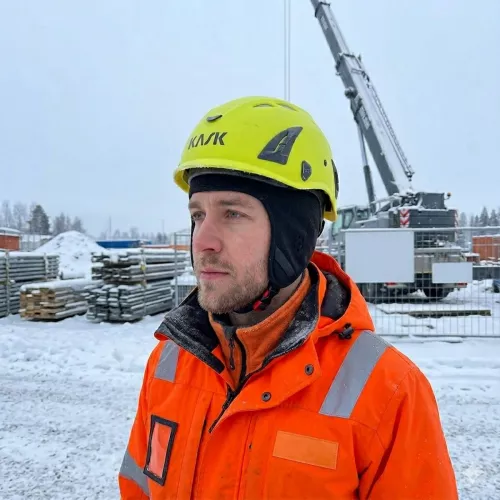 Innermössa/Vinterfoder Till Arbetshjälm Svart KASK