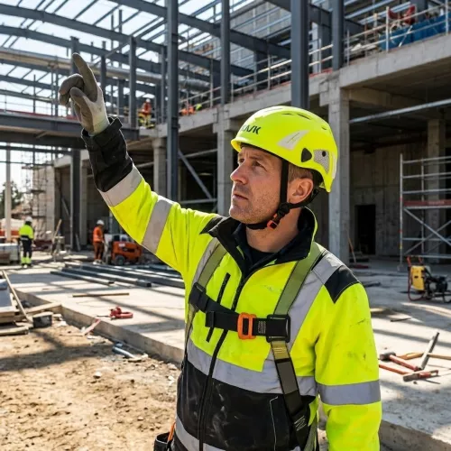 Superplasma AQ Skyddshjälm Hiviz Gul KASK
