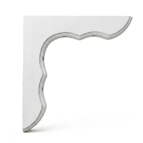Konsol Allmoge Furu 180x180mm Vit