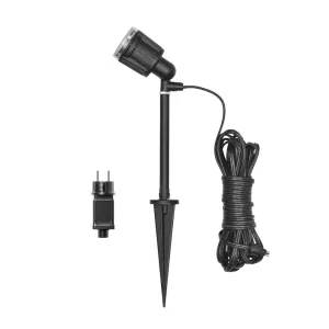 Amalfi LED Spot 1W 12V IP44 Svart Konstsmide
