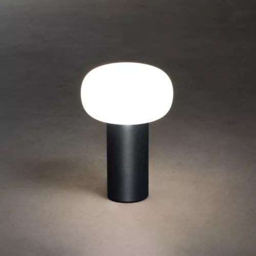 Antibes Bordslampa USB 3,7V IP54 Svart Konstsmide